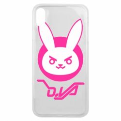Чехол для iPhone Xs Max Overwatch dva rabbit - PrintSalon