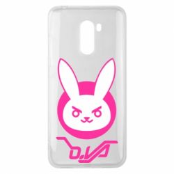 Чехол для Xiaomi Pocophone F1 Overwatch dva rabbit - PrintSalon