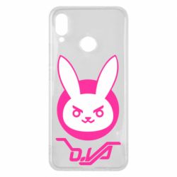 Чехол для Huawei P Smart Plus 2018 Overwatch dva rabbit - PrintSalon