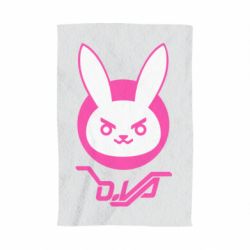 Полотенце с принтом Overwatch dva rabbit - PrintSalon