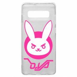 Чехол для Samsung S10+ Overwatch dva rabbit - PrintSalon