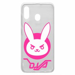 Чохол для Samsung A20 Overwatch dva rabbit-PrintSalon Чохол для Samsung A20 Overwatch dva rabbit