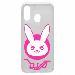 Чехол для Samsung A40 Overwatch dva rabbit-PrintSalon Чехол для Samsung A40 Overwatch dva rabbit