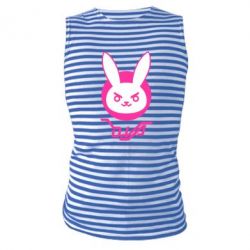 Майка-тільняшка Overwatch dva rabbit-PrintSalon Майка-тільняшка Overwatch dva rabbit