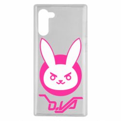 Чехол для Samsung Note 10 Overwatch dva rabbit - PrintSalon