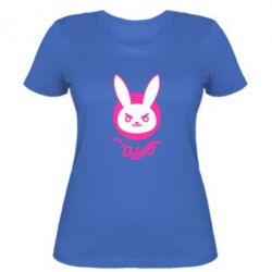 Женская футболка Overwatch dva rabbit