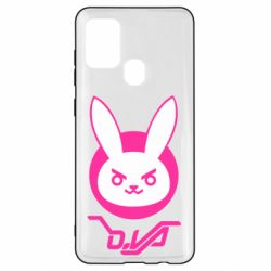 Чехол для Samsung A21s Overwatch dva rabbit - PrintSalon