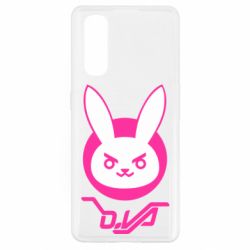 Чехол для Oppo Find X2 Overwatch dva rabbit - PrintSalon