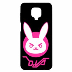 Чехол для Xiaomi Redmi Note 9S/9Pro/9Pro Max Overwatch dva rabbit - PrintSalon