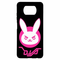 Чехол для Xiaomi Poco X3 Overwatch dva rabbit - PrintSalon