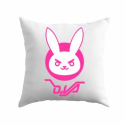 Подушка Overwatch dva rabbit-PrintSalon Подушка Overwatch dva rabbit