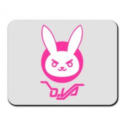 Коврик для мыши Overwatch dva rabbit - PrintSalon