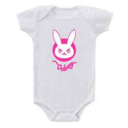 Детский бодик Overwatch dva rabbit - PrintSalon
