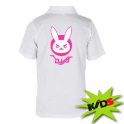 Детское поло Overwatch dva rabbit - PrintSalon