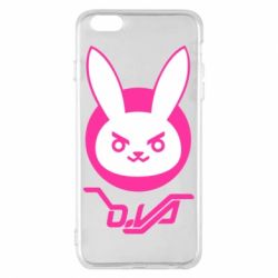Чехол для iPhone 6 Plus/6S Plus Overwatch dva rabbit