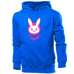 Мужское худи Overwatch dva rabbit-PrintSalon Мужское худи Overwatch dva rabbit