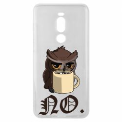 Чехол для Meizu Note 8 Owl and coffee - PrintSalon