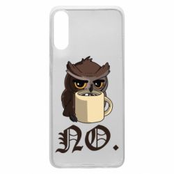 Чехол для Samsung A70 Owl and coffee - PrintSalon