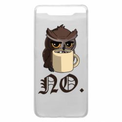 Чехол для Samsung A80 Owl and coffee - PrintSalon