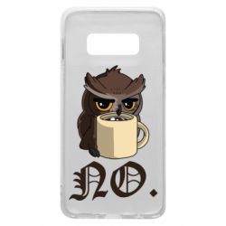 Чехол для Samsung S10e Owl and coffee - PrintSalon