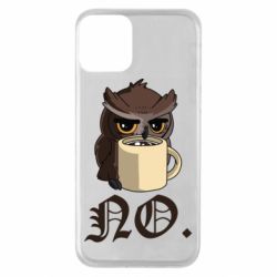 Чехол для iPhone 11 Owl and coffee - PrintSalon