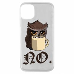 Чехол для iPhone 11 Pro Owl and coffee - PrintSalon