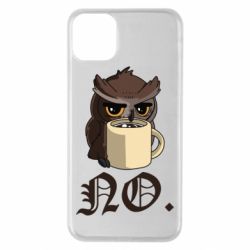 Чехол для iPhone 11 Pro Max Owl and coffee