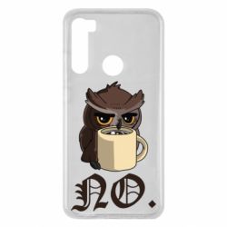 Чехол для Xiaomi Redmi Note 8 Owl and coffee - PrintSalon