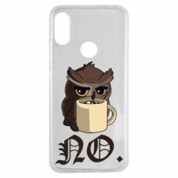 Чехол для Xiaomi Redmi Note 7 Owl and coffee - PrintSalon