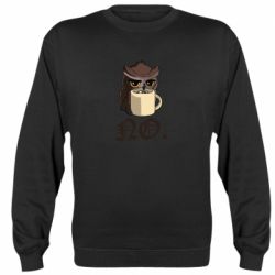 Cвитшот Owl and coffee - PrintSalon