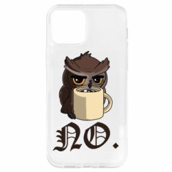 Чехол для iPhone 12 Pro Owl and coffee - PrintSalon
