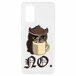 Чехол для Samsung A32 4G Owl and coffee - PrintSalon