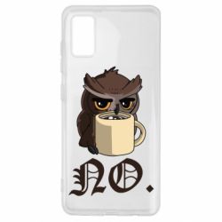 Чехол для Samsung A41 Owl and coffee - PrintSalon