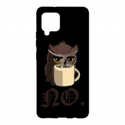 Чехол для Samsung A42 5G Owl and coffee - PrintSalon