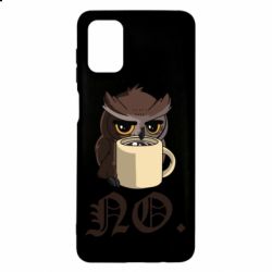 Чехол для Samsung M51 Owl and coffee - PrintSalon