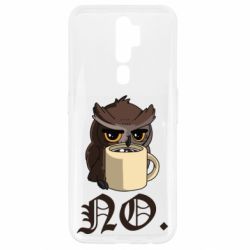 Чехол для Oppo A5/A9 2020 Owl and coffee - PrintSalon
