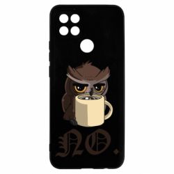 Чехол для Oppo A15s/A15 Owl and coffee - PrintSalon