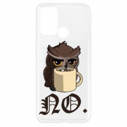 Чехол для Oppo A52/A72/A92 Owl and coffee - PrintSalon