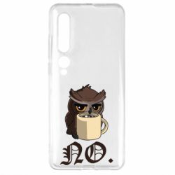 Чехол для Xiaomi Mi10/10 Pro Owl and coffee - PrintSalon