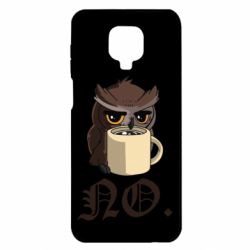 Чехол для Xiaomi Redmi Note 9S/9Pro/9Pro Max Owl and coffee - PrintSalon