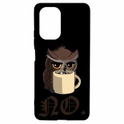 Чехол для Xiaomi Poco F3/K40 Owl and coffee