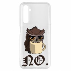 Чехол для Realme 6 Pro Owl and coffee - PrintSalon