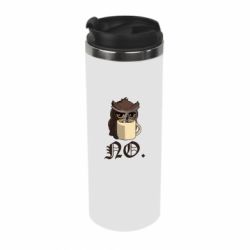 Термокружка Owl and coffee - PrintSalon