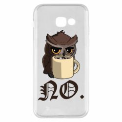 Чехол для Samsung A5 2017 Owl and coffee - PrintSalon