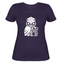 Женская футболка Owl Lawyer - PrintSalon