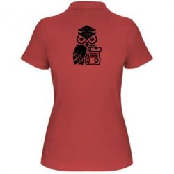 Женское поло Owl Lawyer - PrintSalon
