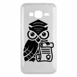 Чехол для Samsung J3 2016 Owl Lawyer-PrintSalon Чехол для Samsung J3 2016 Owl Lawyer