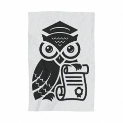 Полотенце с принтом Owl Lawyer - PrintSalon