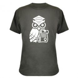 Камуфляжная футболка Owl Lawyer - PrintSalon
