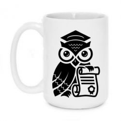 Чашка 420ml Owl Lawyer - PrintSalon